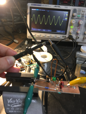 RF transmitter board (first version)